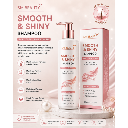SM Beauty Smooth & Shiny Shampoo